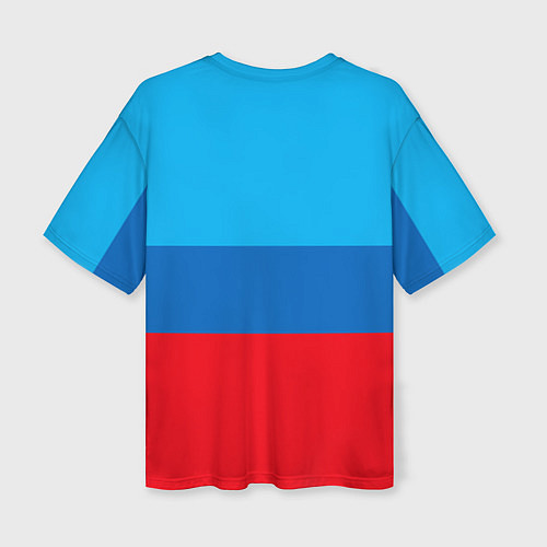 Женская футболка оверсайз Луганская республика / 3D-принт – фото 2