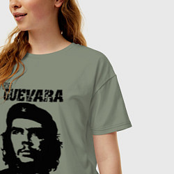 Футболка оверсайз женская Che Guevara, цвет: авокадо — фото 2