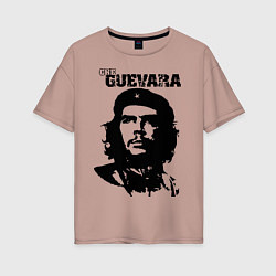 Футболка оверсайз женская Che Guevara, цвет: пыльно-розовый