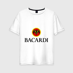 Женская футболка оверсайз Bacardi