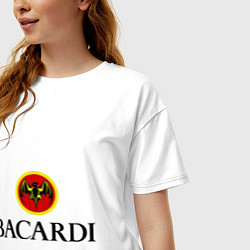 Футболка оверсайз женская Bacardi, цвет: белый — фото 2