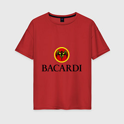 Женская футболка оверсайз Bacardi