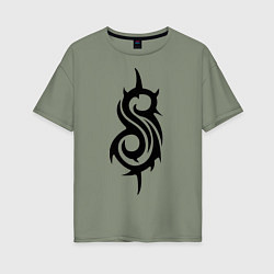 Женская футболка оверсайз Slipknot