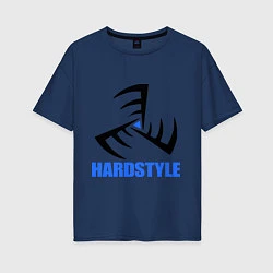Женская футболка оверсайз Hardstyle