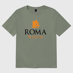 Футболка оверсайз женская AS Roma 1927, цвет: авокадо
