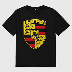 Женская футболка оверсайз Porsche Stuttgart