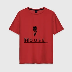 Женская футболка оверсайз House M.D.