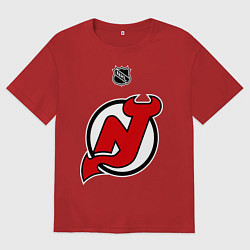 Женская футболка оверсайз New Jersey Devils: Kovalchuk 17