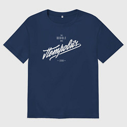 Женская футболка оверсайз Петрович/Doodle Bro