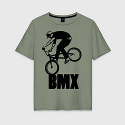 Женская футболка оверсайз BMX 3