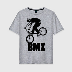 Женская футболка оверсайз BMX 3