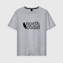 Женская футболка оверсайз IDC North coast