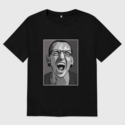 Женская футболка оверсайз Bennington Mono