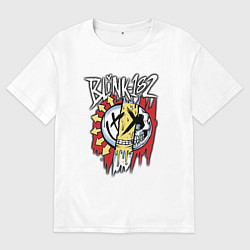 Футболка оверсайз женская Blink-182: Mixed Up, цвет: белый