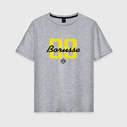 Женская футболка оверсайз Borusse 09: light
