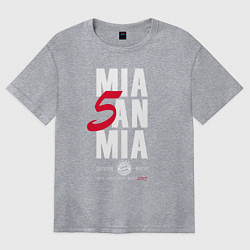 Женская футболка оверсайз Bayern FC: Mia San Mia