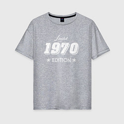 Женская футболка оверсайз Limited Edition 1970