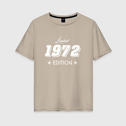 Женская футболка оверсайз Limited Edition 1972