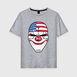 Женская футболка оверсайз American Mask