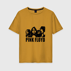Женская футболка оверсайз Pink Floyd