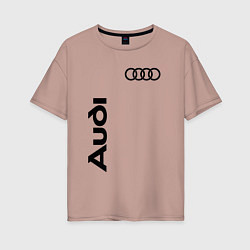 Женская футболка оверсайз Audi Style