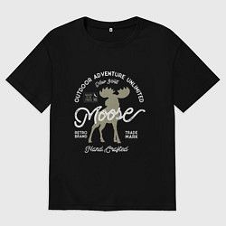 Женская футболка оверсайз Mosse: Trade Mark