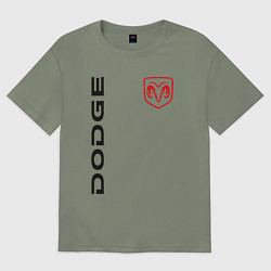 Женская футболка оверсайз Dodge Style