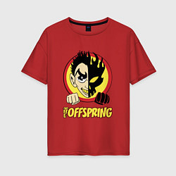 Женская футболка оверсайз The Offspring Boy