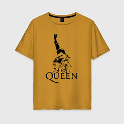 Женская футболка оверсайз Queen: Rock You