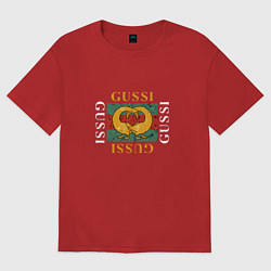 Женская футболка оверсайз GUSSI Love