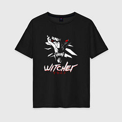 Женская футболка оверсайз WITCHER 2077