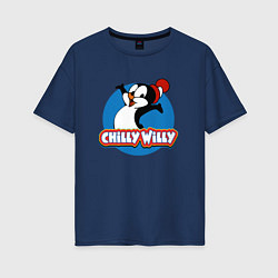 Женская футболка оверсайз Chilly Willy