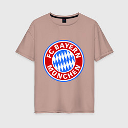 Женская футболка оверсайз Bayern Munchen FC