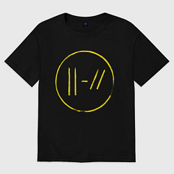 Женская футболка оверсайз Twenty One Pilots: Trench