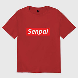 Женская футболка оверсайз Senpai Supreme