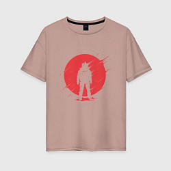 Женская футболка оверсайз Sun Astronaut