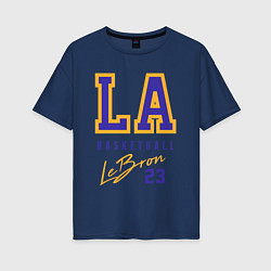 Женская футболка оверсайз Lebron 23: Los Angeles