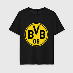 Футболка оверсайз женская BVB 09, цвет: черный