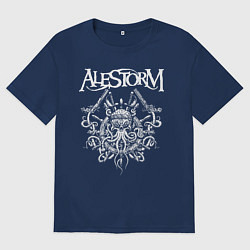 Женская футболка оверсайз Alestorm: Pirate Bay