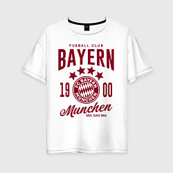 Женская футболка оверсайз Bayern Munchen 1900