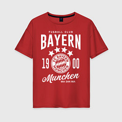 Женская футболка оверсайз Bayern Munchen 1900