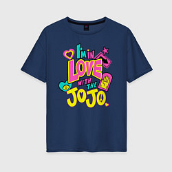 Женская футболка оверсайз Love JoJo