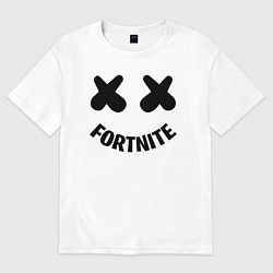 Женская футболка оверсайз FORTNITE x MARSHMELLO