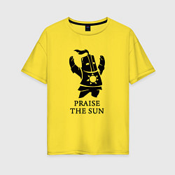 Женская футболка оверсайз Praise the Sun