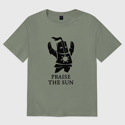 Женская футболка оверсайз Praise the Sun