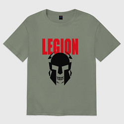 Женская футболка оверсайз Легендарный римский воин