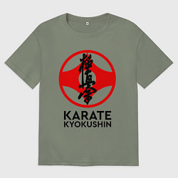 Женская футболка оверсайз Karate Kyokushin