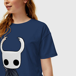 Футболка оверсайз женская Hollow Knight, цвет: тёмно-синий — фото 2