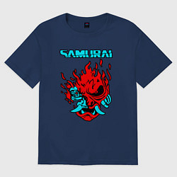 Женская футболка оверсайз SAMURAI KEANU REEVES