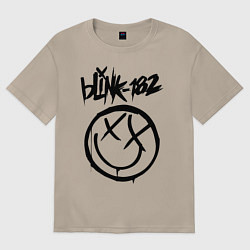 Женская футболка оверсайз BLINK-182